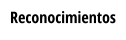 Reconocimientos